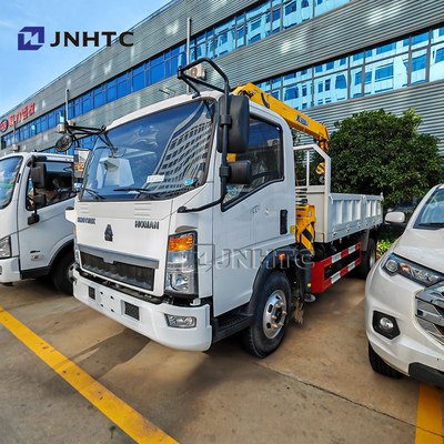 मानव 4x2 क्रेन ट्रक यूरो 5 ट्रक-माउंटेड क्रेन 190hp टिकाऊ क्रेन कार्गो ट्रक गुणवत्ता आश्वासन बिक्री के लिए