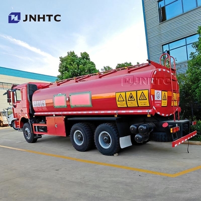 शैकमैन F3000 तेल टैंक ट्रक 6*4 340hp तेल परिवहन के लिए ईंधन ट्रक