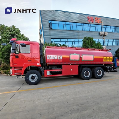 शैकमैन F3000 तेल टैंक ट्रक 6*4 340hp तेल परिवहन के लिए ईंधन ट्रक