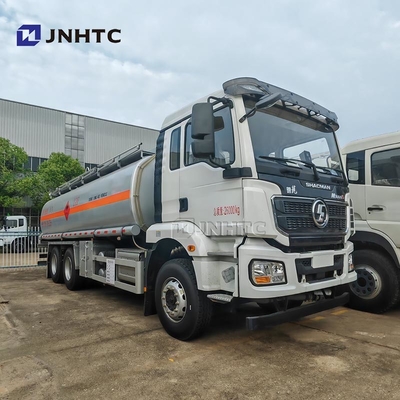 नया शैकमैन एम3000 तेल टैंक ट्रक 6*4 340hp-400hp तेल परिवहन के लिए ईंधन ट्रक