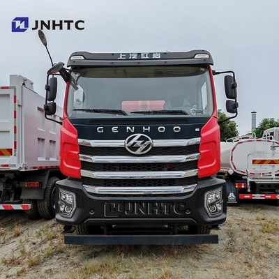GENHOO 8x4 390HP फ्रैक्चरिंग सैंड टैंकर ट्रक GENHOO चेसिस खरीदा जाएगा