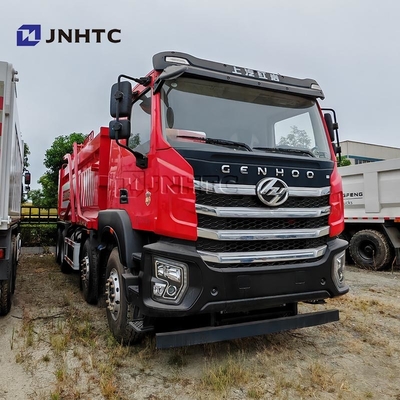 GENHOO 8x4 390HP फ्रैक्चरिंग सैंड टैंकर ट्रक GENHOO चेसिस खरीदा जाएगा