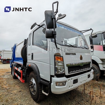 नई HOWO कचरा ट्रक 4X2 5CBM 105CBM कचरा कचरा कम्पैक्टर कचरा ट्रक