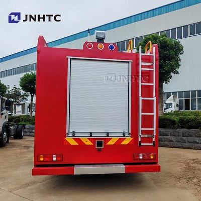 HOWO फायर ट्रक 12000L 6 X 4 पानी और फोम अग्निशमन बचाव ट्रक
