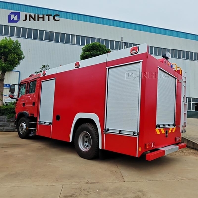 HOWO फायर ट्रक 12000L 6 X 4 पानी और फोम अग्निशमन बचाव ट्रक