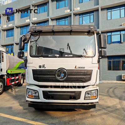 शैकमैन L3000 वाटर टैंक ट्रक 4X2 200HP एल्यूमीनियम मिश्र धातु पानी टैंकर स्प्रिंकलर ट्रक