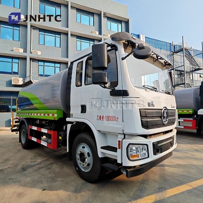 शैकमैन L3000 वाटर टैंक ट्रक 4X2 200HP एल्यूमीनियम मिश्र धातु पानी टैंकर स्प्रिंकलर ट्रक