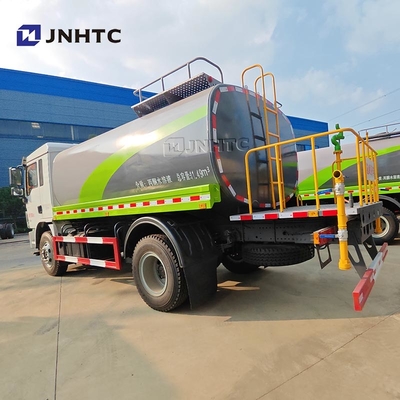 शैकमैन L3000 वाटर टैंक ट्रक 4X2 200HP एल्यूमीनियम मिश्र धातु पानी टैंकर स्प्रिंकलर ट्रक