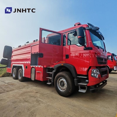 HOWO अग्निशमन ट्रक 6X4 480hp 5000L पानी फोम टैंकर अग्निशमन ट्रक मिनी अग्निशमन ट्रक