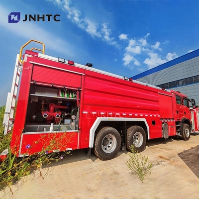 HOWO अग्निशमन ट्रक 6X4 480hp 5000L पानी फोम टैंकर अग्निशमन ट्रक मिनी अग्निशमन ट्रक