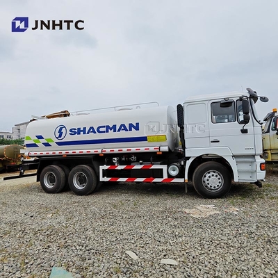 शैकमैन L2000 वाटर टैंक ट्रक 6X4 235HP एल्यूमीनियम मिश्र धातु पानी टैंकर स्प्रिंकलर ट्रक