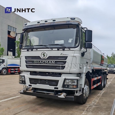 शैकमैन F3000 वाटर टैंक ट्रक 6X4 255HP एल्यूमीनियम मिश्र धातु पानी टैंकर स्प्रिंकलर ट्रक