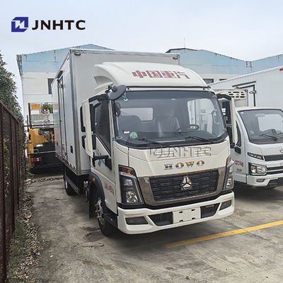 लाइट लोडिंग बॉक्स प्रयुक्त कार्गो ट्रक 270HP 4x2 6.8m कार्गो वैन अच्छी कीमत के साथ बिक्री के लिए
