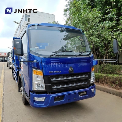 नई HOWO कचरा ट्रक 4X2 5CBM 10CBM हुक आर्म कचरा ट्रक बिक्री के लिए
