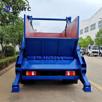 नई HOWO कचरा ट्रक 4X2 5CBM 10CBM हुक आर्म कचरा ट्रक बिक्री के लिए