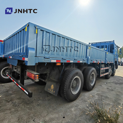 Sinotruk Howo कार्गो ट्रक 8x4 25 टन 380hp बाड़ कार्गो ट्रक सस्ता और अच्छा