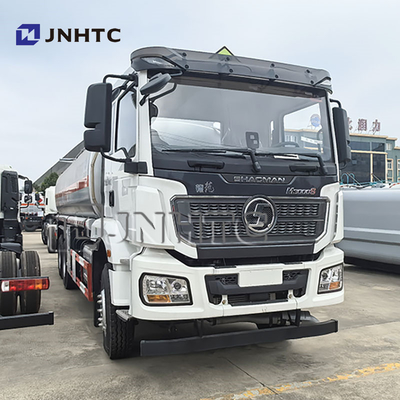SHACMAN M3000 6X4 पेट्रोल तेल परिवहन ट्रक 20000L डिस्पेंसर के साथ ईंधन टैंक ट्रक