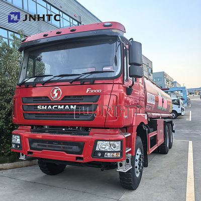 अच्छी हालत में शैकमैन एफ3000 20000 लीटर टैंकर ट्रक 6x4 10 व्हीलर 380hp यूरो2 6*4 शैकमैन तेल ईंधन टैंक ट्रक स्टॉक में