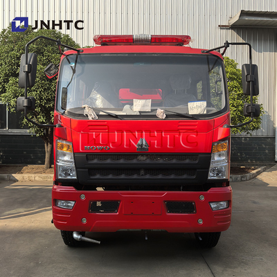 निर्माता HOWO 4x2 5000L पानी टैंकर अग्निशमन ट्रक अग्निशमन ट्रक उपकरण फायर वाहन