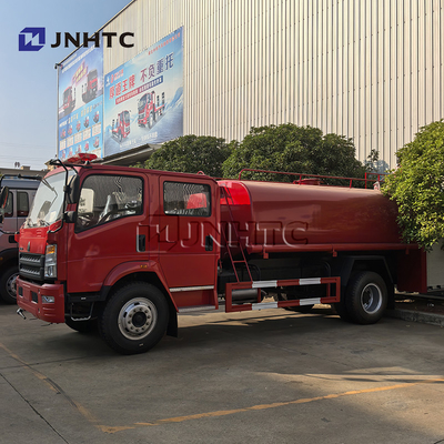 निर्माता HOWO 4x2 5000L पानी टैंकर अग्निशमन ट्रक अग्निशमन ट्रक उपकरण फायर वाहन
