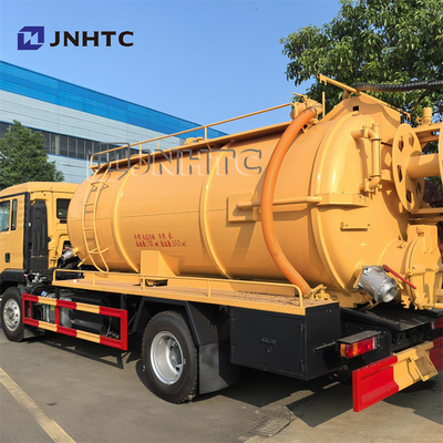 NEW HOWO TX सीवेज सक्शन ट्रक 15cbm सेप्टिक फेकल सक्शन टैंक वैक्यूम टैंकर ट्रक की कीमत