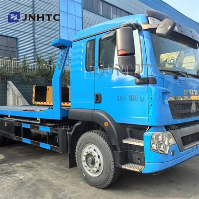 Howo TX Wrecker ट्रक 4x2 6 पहियों 3 टन फ्लैटबेड कार वाहक Wrecker डीजल ईंधन टोल ट्रक