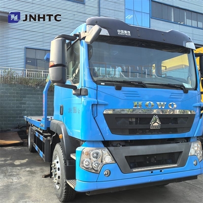 Howo TX Wrecker ट्रक 4x2 6 पहियों 3 टन फ्लैटबेड कार वाहक Wrecker डीजल ईंधन टोल ट्रक