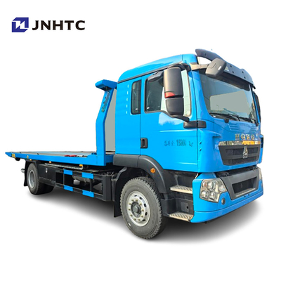 Howo TX Wrecker ट्रक 4x2 6 पहियों 3 टन फ्लैटबेड कार वाहक Wrecker डीजल ईंधन टोल ट्रक