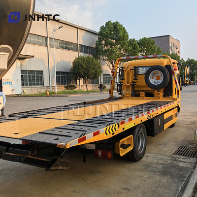 HOWO Wrecker ट्रक 4x2 5TON हल्का फ्लैटबेड Wrecker टोल ट्रक