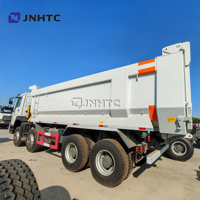 HOWO टिपर ट्रक 8x4 8x8 ड्राइविंग 371hp 400hp 12 व्हील डीजल डंप ट्रक