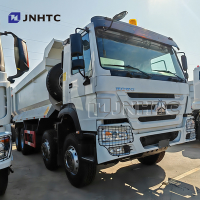 HOWO टिपर ट्रक 8x4 8x8 ड्राइविंग 371hp 400hp 12 व्हील डीजल डंप ट्रक