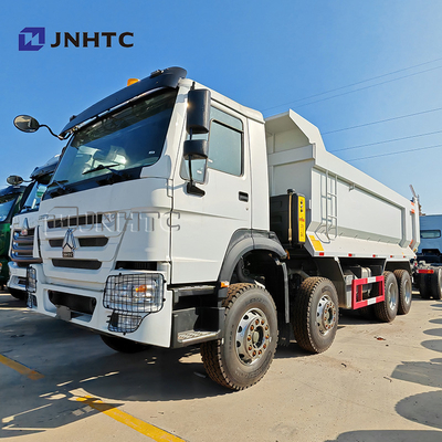 HOWO टिपर ट्रक 8x4 8x8 ड्राइविंग 371hp 400hp 12 व्हील डीजल डंप ट्रक