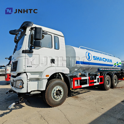 SHACMAN H3000 10 पहियों 15CBM पानी Bowser ट्रक आग छिड़काव पानी ट्रक