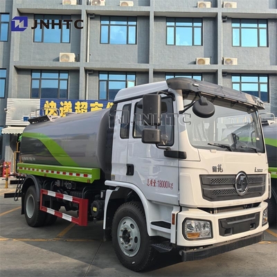 SHACMAN L3000 6 पहियों 8CBM पानी Bowser ट्रक आग छिड़काव पानी ट्रक