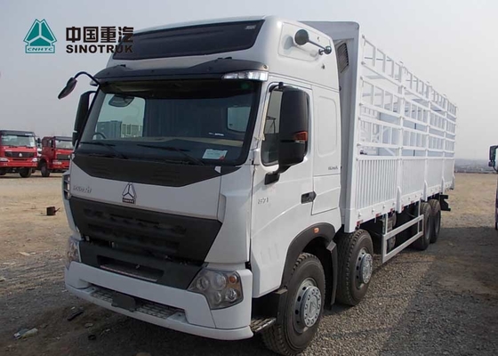 HowoA7 Sinotruk 6 4 10 व्हील्स हैवी कार्गो ट्रक 40T - 50T व्हाइट कलर से