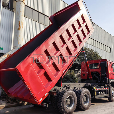 भारी शुल्क Sinotruck Howo डंप ट्रक ट्रक 6x4 10 व्हीलर 336 371 380 hp 40 टन टिपर डंप ट्रक