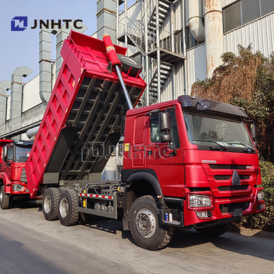 भारी शुल्क Sinotruck Howo डंप ट्रक ट्रक 6x4 10 व्हीलर 336 371 380 hp 40 टन टिपर डंप ट्रक