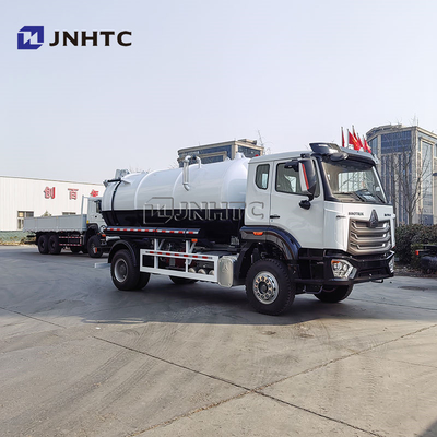 चीन ब्रांड HOWO NX 6 पहिया उच्च दबाव वैक्यूम सक्शन ट्रक