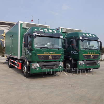 अच्छी कीमत Aumark HOWO TX7 6x4 रेफ्रिजरेटर ट्रक डीजल लाइट ड्यूटी रेफ्रिजरेटेड कंटेनर 1-6 टन फ्रीजर रेफ्रिजरेटेड ट्रक