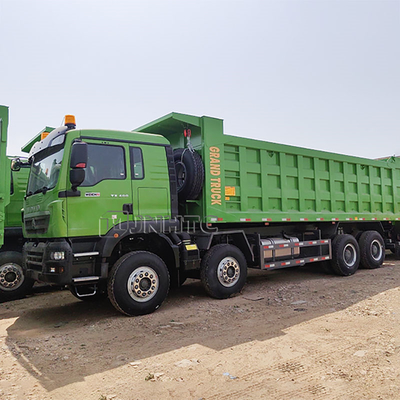 Sinotruk HOWO Tx हाई कॉन्फिगरेशन 8X4 12 व्हीलर्स माइन टिपर ट्रक फॉर कांगो