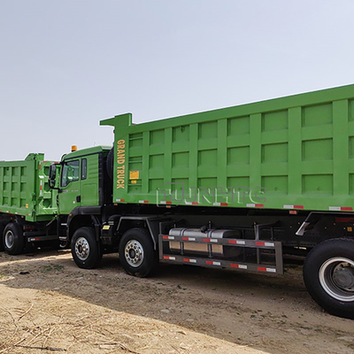 Sinotruk HOWO Tx हाई कॉन्फिगरेशन 8X4 12 व्हीलर्स माइन टिपर ट्रक फॉर कांगो
