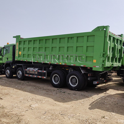 Sinotruk HOWO Tx हाई कॉन्फिगरेशन 8X4 12 व्हीलर्स माइन टिपर ट्रक फॉर कांगो