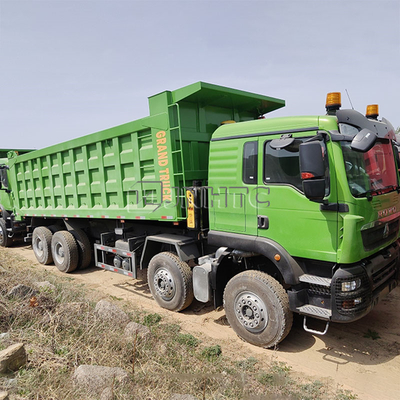 Sinotruk HOWO Tx हाई कॉन्फिगरेशन 8X4 12 व्हीलर्स माइन टिपर ट्रक फॉर कांगो
