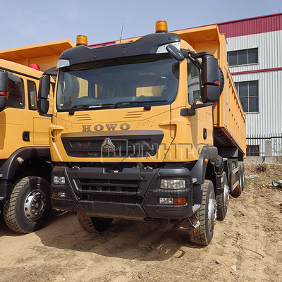 Sinotruck HOWO Tx डंपर ट्रक 8X4 371HP 12 व्हील 40 टन दाएं हाथ के ड्राइव टपर ट्रक कम कीमत के साथ