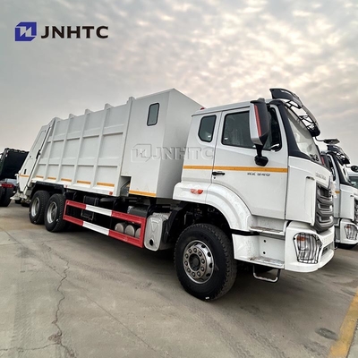 Howo NX कचरा कम्पैक्टर ट्रक 15 CBM कचरा संपीड़ित कचरा ट्रक