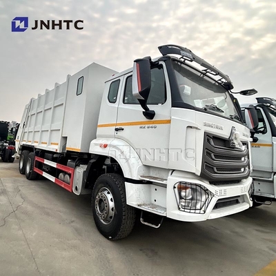 Howo NX कचरा कम्पैक्टर ट्रक 15 CBM कचरा संपीड़ित कचरा ट्रक
