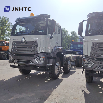 SINO Howo NX 8x4 हेवी ड्यूटी 12 व्हील्स कार्गो डंप ट्रक चेसिस बिना बाल्टी के