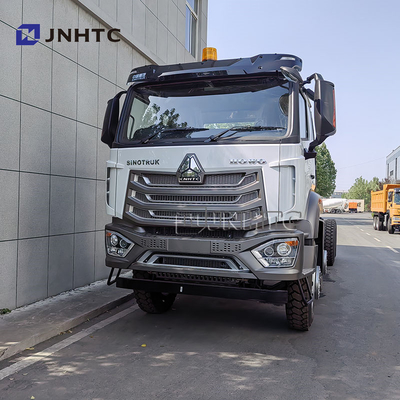 SINO Howo NX 8x4 हेवी ड्यूटी 12 व्हील्स कार्गो डंप ट्रक चेसिस बिना बाल्टी के