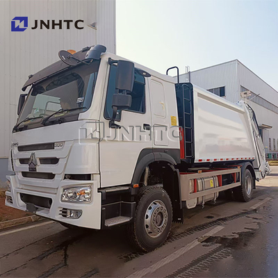 Sinotruk Howo 4X2 300 HP यूरो II राइट ड्राइव कचरा कलेक्टर संपीड़ित ट्रक कचरा संग्रह ट्रक