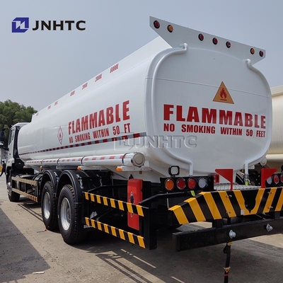 Howo NX तेल टैंकर ट्रक 6X4 380HP 30000 लीटर ज्वलनशील तरल परिवहन ट्रक